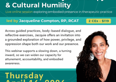Embodied Presence: SP and Cultural Humility | $119 &ndash; 2 CEs & 1-Year Replay