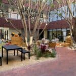 Office courtyard Office courtyard