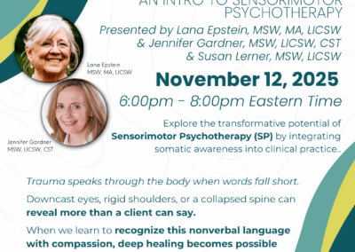 Trauma & the Body – Eastern Time Zone Region